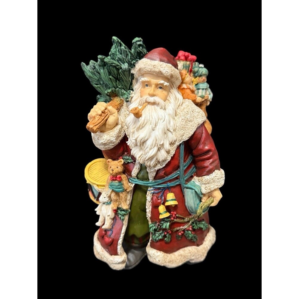 Vtg 1997 S.A.W. #3 Santa Susan Winget Spirit of Christmas 8” Woodland Santa